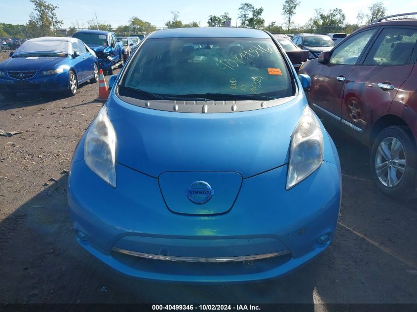 1N4AZ0CP6DC408368 2013 Nissan Leaf Sv