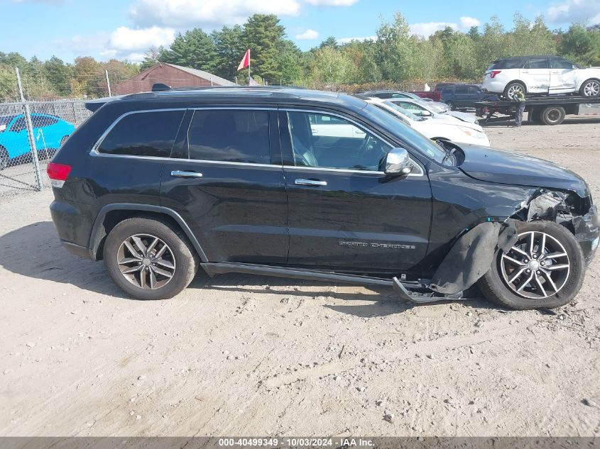 2017 Jeep Grand Cherokee Limited 4X4 VIN: 1C4RJFBG0HC658221 Lot: 40499349