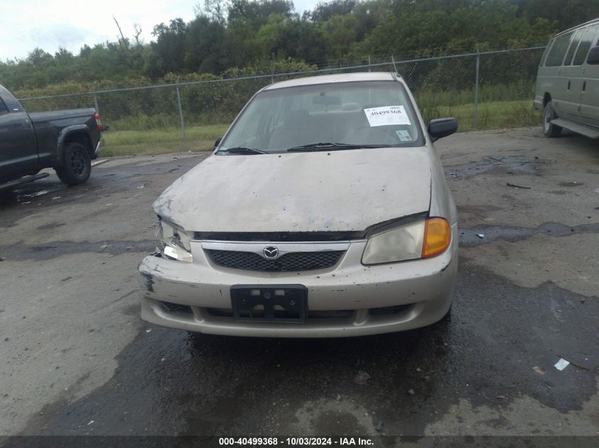 2000 Mazda Protege Dx/Lx VIN: JM1BJ2225Y0254962 Lot: 40499368