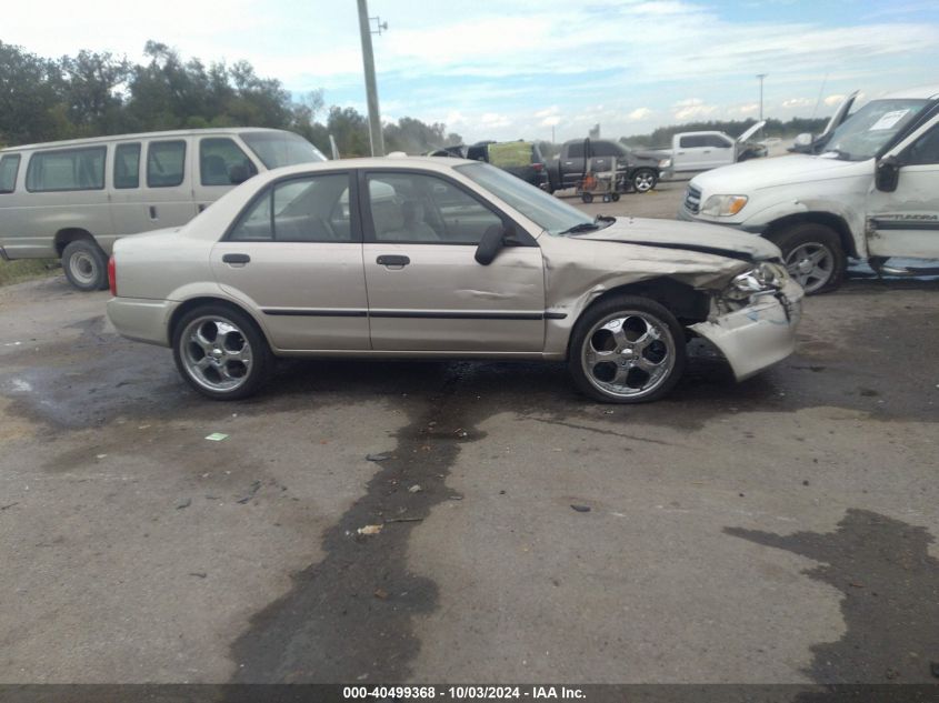 2000 Mazda Protege Dx/Lx VIN: JM1BJ2225Y0254962 Lot: 40499368