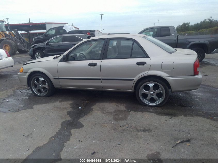 2000 Mazda Protege Dx/Lx VIN: JM1BJ2225Y0254962 Lot: 40499368