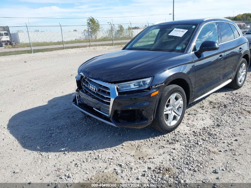 2019 Audi Q5 45 Premium VIN: WA1ANAFY4K2037353 Lot: 40499380