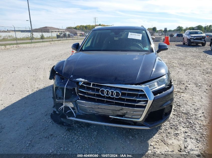 2019 Audi Q5 45 Premium VIN: WA1ANAFY4K2037353 Lot: 40499380