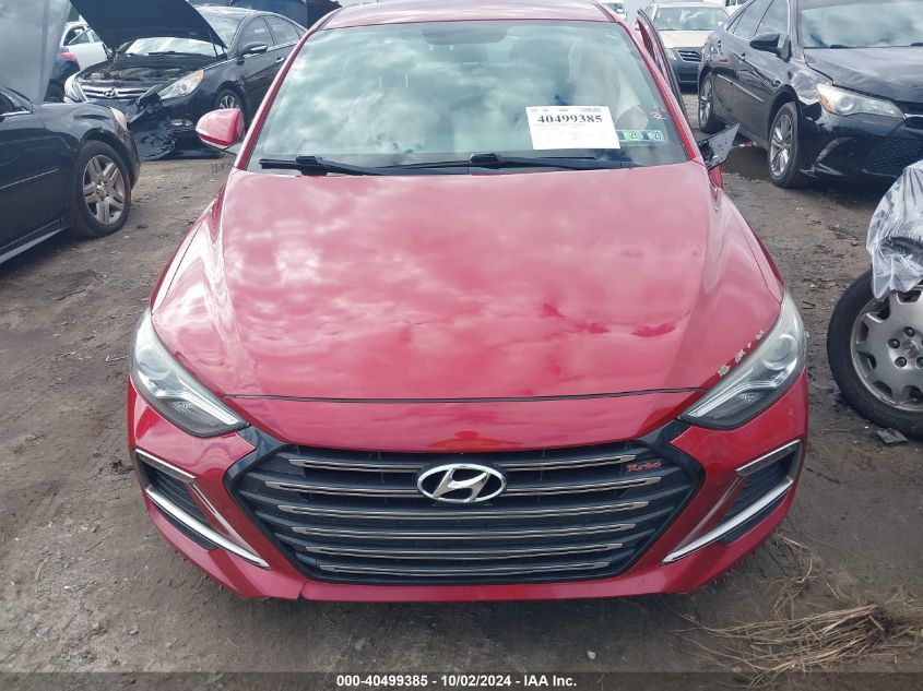 2017 Hyundai Elantra Sport VIN: KMHD04LB9HU361927 Lot: 40499385