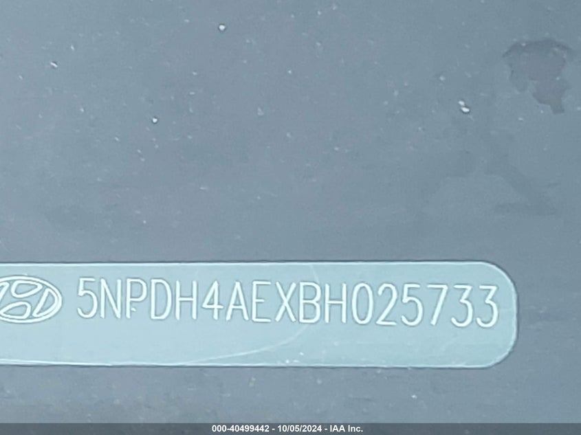 5NPDH4AEXBH025733 2011 Hyundai Elantra Gls/Limited