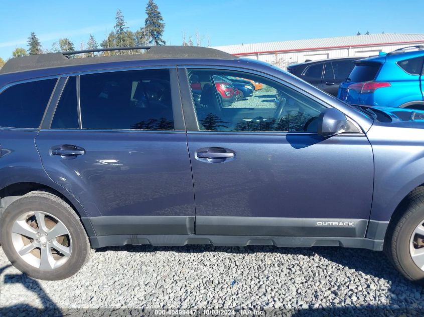 2013 Subaru Outback 2.5I Premium VIN: 4S4BRBGCXD3287745 Lot: 40499447