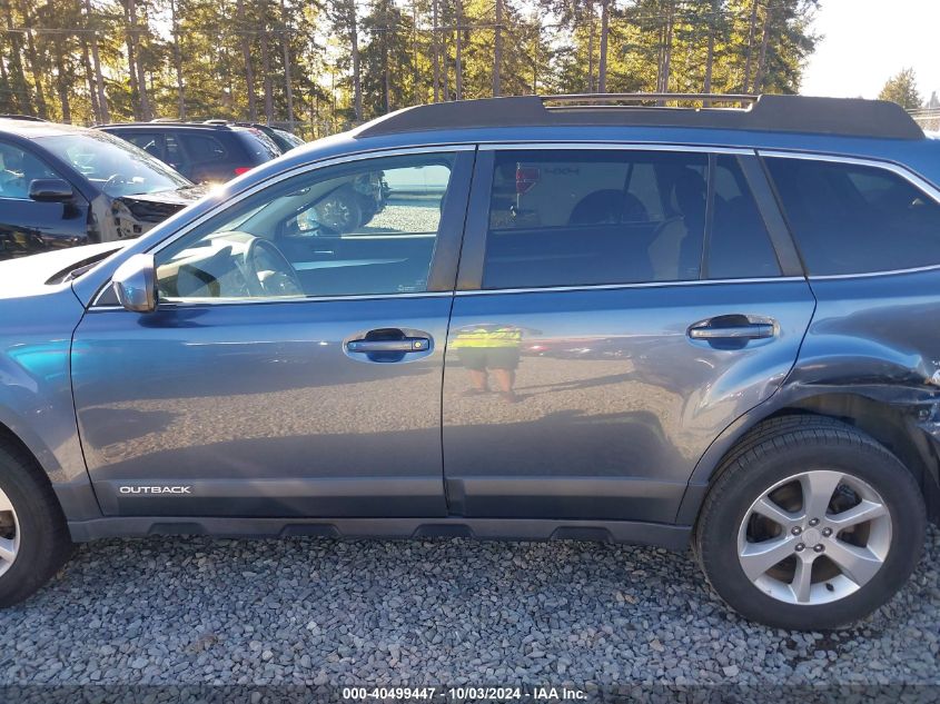 2013 Subaru Outback 2.5I Premium VIN: 4S4BRBGCXD3287745 Lot: 40499447