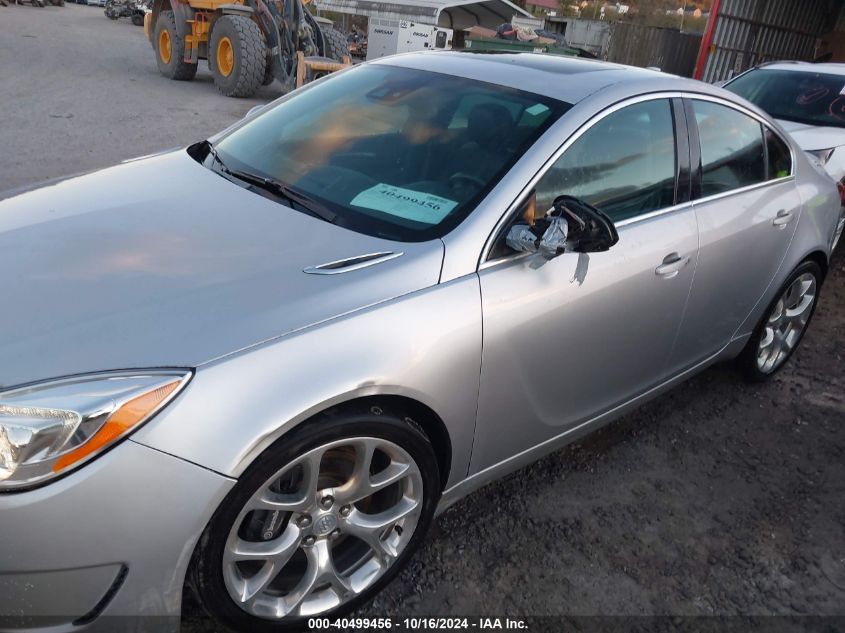 2015 Buick Regal Gs VIN: 2G4GT5GX0F9214888 Lot: 40499456