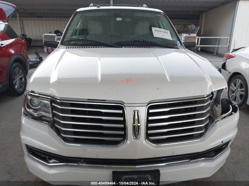 2016 Lincoln Navigator Select VIN: 5LMJJ2HTXGEL02509 Lot: 40499464