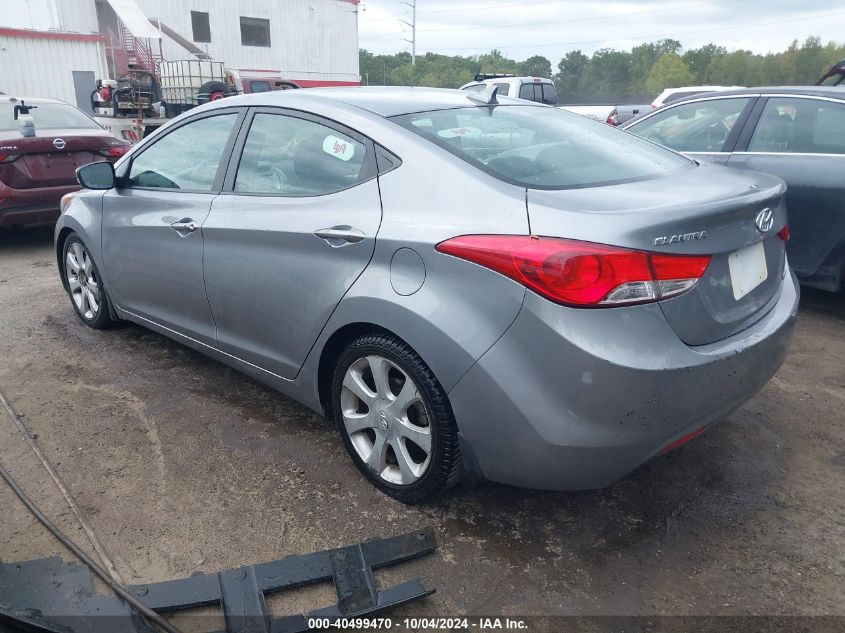 VIN KMHDH4AE4DU740673 2013 Hyundai Elantra, Limited no.3