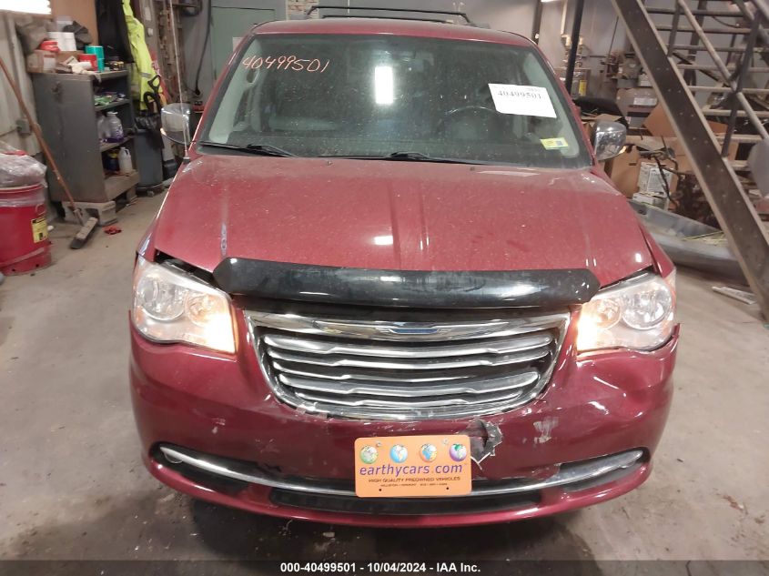 2C4RC1CG5ER425689 2014 Chrysler Town & Country Touring-L