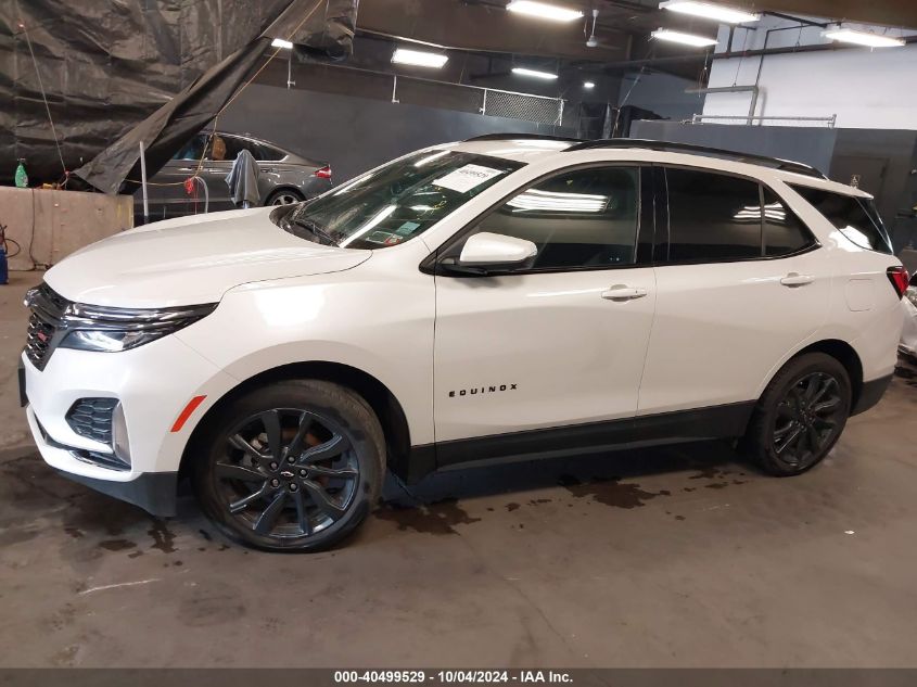 2022 Chevrolet Equinox Awd Rs VIN: 3GNAXWEV7NS234795 Lot: 40499529