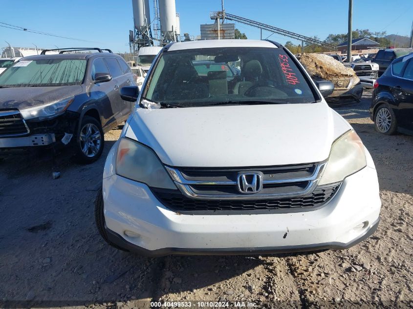 2010 Honda Cr-V Lx VIN: 3CZRE3H39AG705282 Lot: 40499533