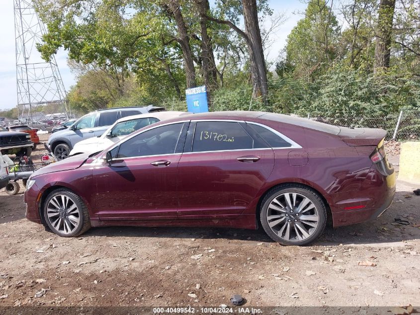 2017 Lincoln Mkz Reserve VIN: 3LN6L5E94HR645182 Lot: 40499542