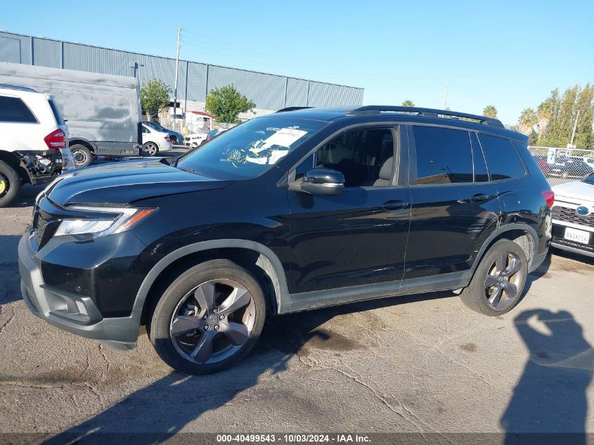 2020 Honda Passport Awd Touring VIN: 5FNYF8H95LB007938 Lot: 40499543