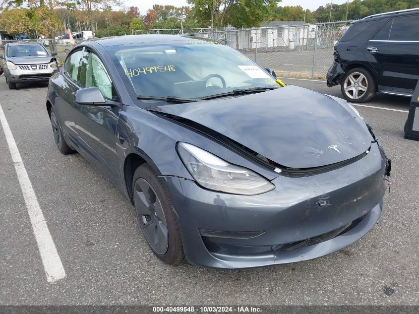 VIN 5YJ3E1EA3PF645341 2023 Tesla Model 3, Rear-Whee... no.1