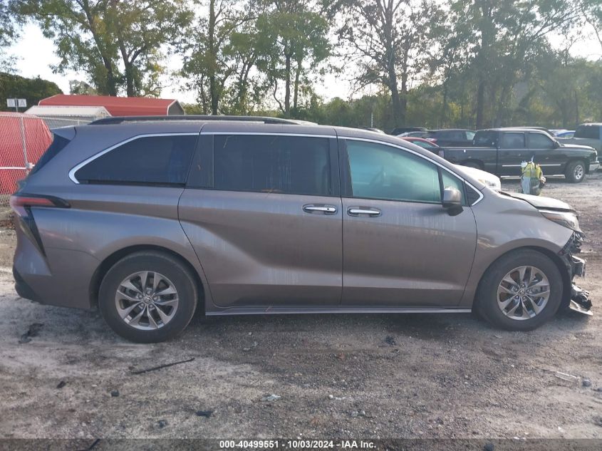 2024 Toyota Sienna Xle VIN: 5TDYRKEC2RS180471 Lot: 40499551