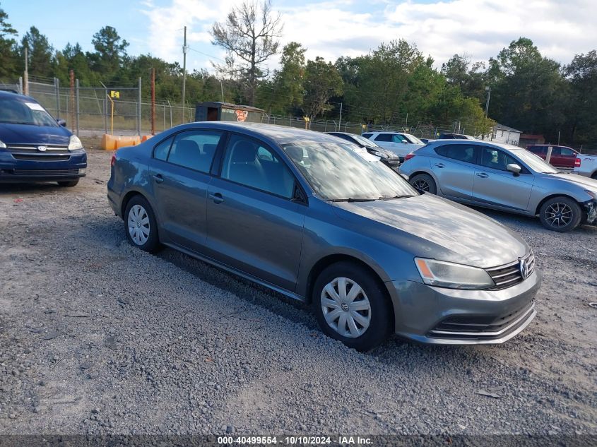 VIN 3VW1K7AJ6FM269248 2015 Volkswagen Jetta, 2.0L S no.1