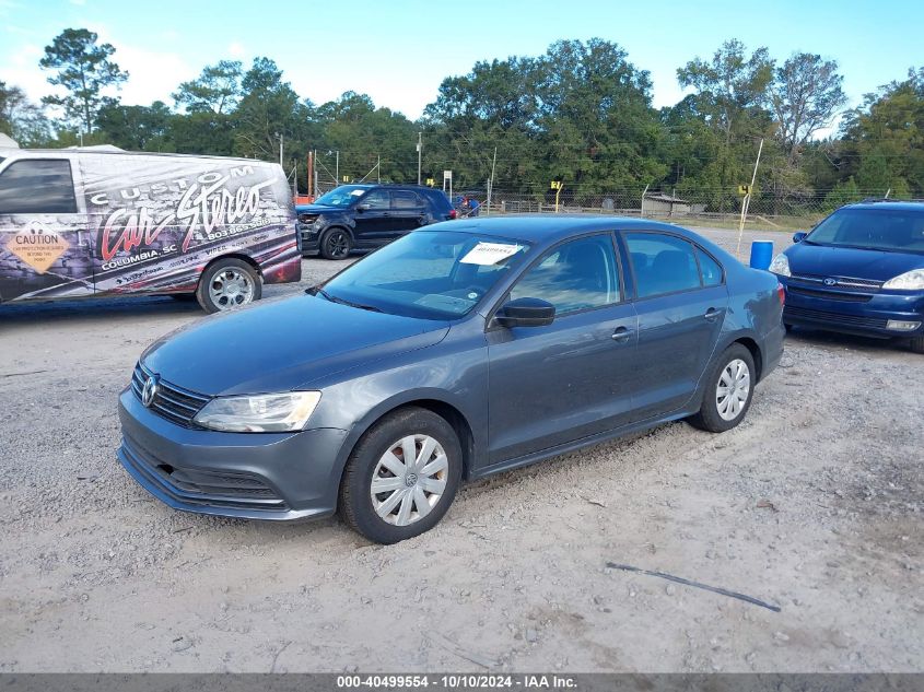 VIN 3VW1K7AJ6FM269248 2015 Volkswagen Jetta, 2.0L S no.2