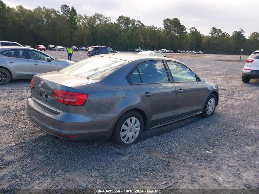 VIN 3VW1K7AJ6FM269248 2015 Volkswagen Jetta, 2.0L S no.4