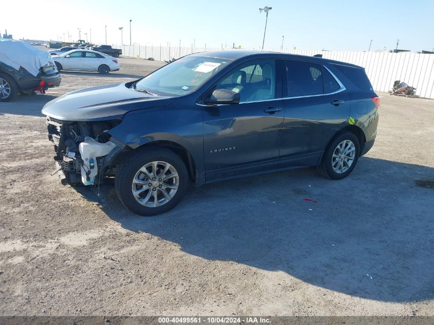 2020 Chevrolet Equinox Fwd Lt 1.5L Turbo VIN: 2GNAXKEV6L6124440 Lot: 40499561