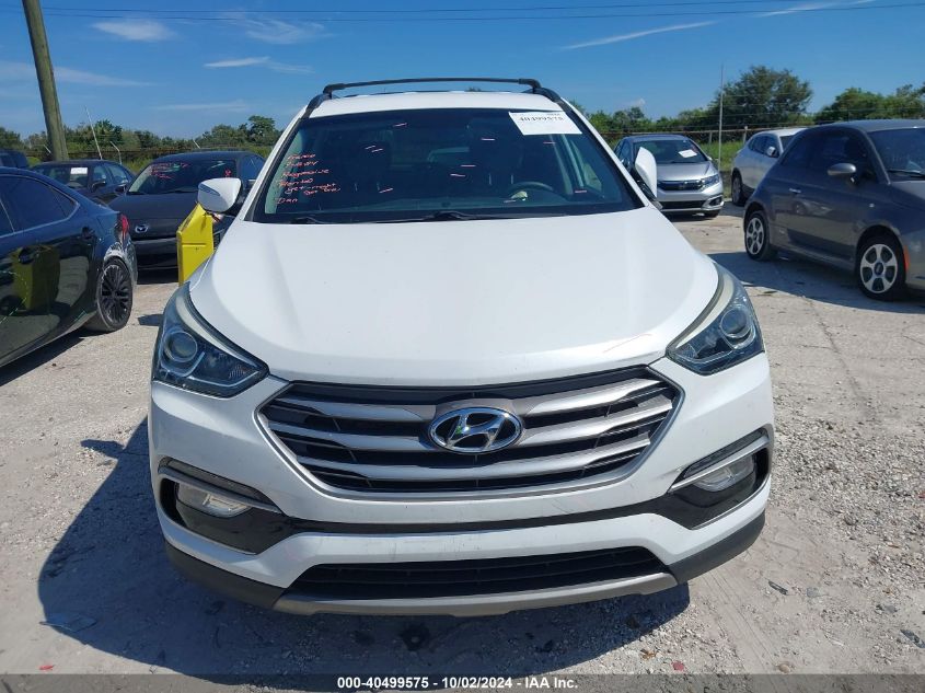 2017 Hyundai Santa Fe Sport 2.4L VIN: 5NMZU3LB9HH015828 Lot: 40499575