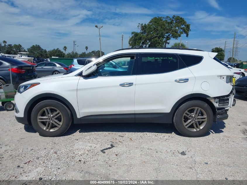 2017 Hyundai Santa Fe Sport 2.4L VIN: 5NMZU3LB9HH015828 Lot: 40499575