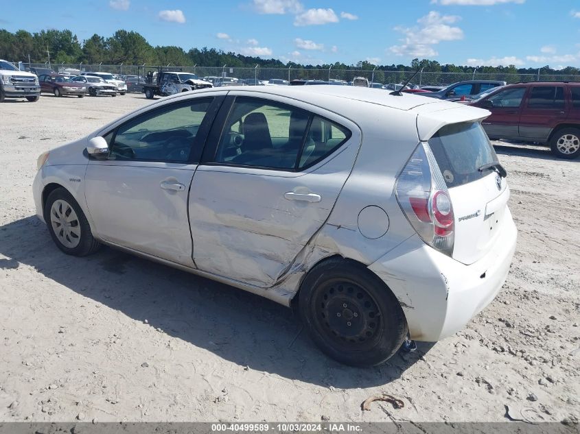 JTDKDTB30D1530345 2013 Toyota Prius C One