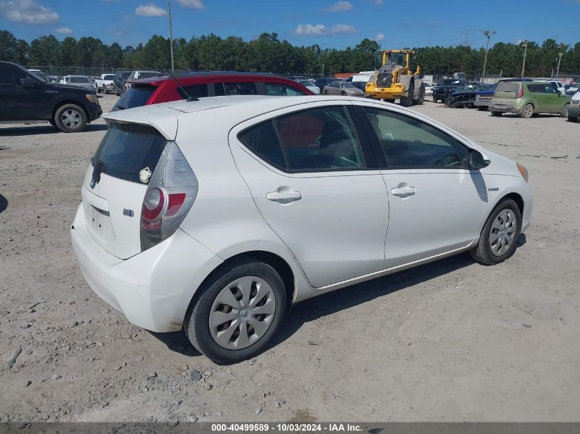 JTDKDTB30D1530345 2013 Toyota Prius C One