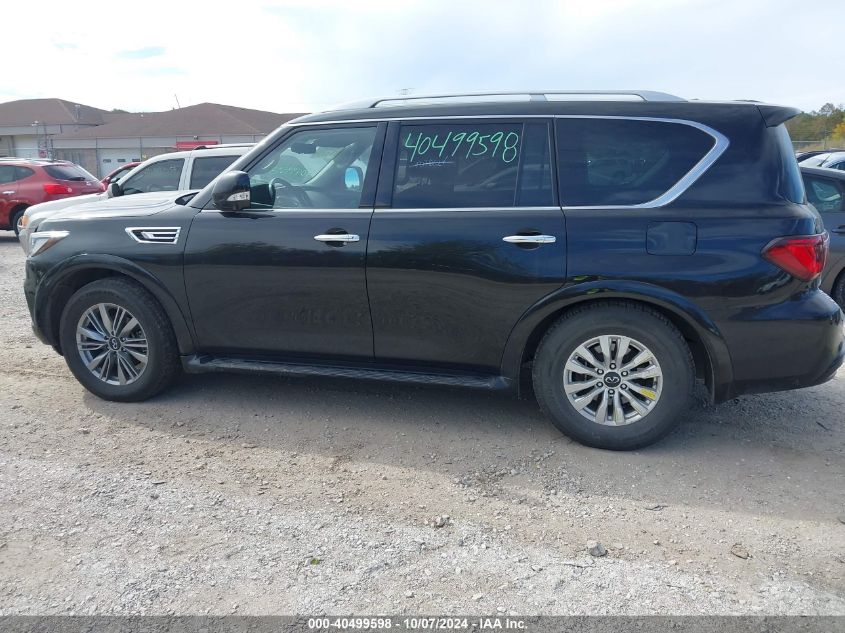 2021 Infiniti Qx80 Luxe Awd VIN: JN8AZ2AE2M9270496 Lot: 40499598