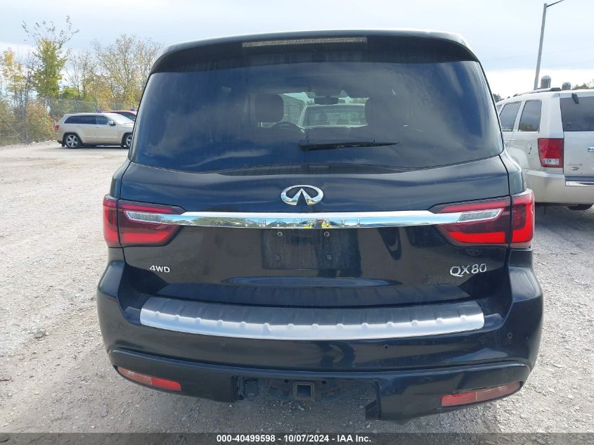 2021 Infiniti Qx80 Luxe Awd VIN: JN8AZ2AE2M9270496 Lot: 40499598