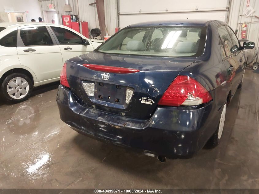 2006 Honda Accord 2.4 Vp VIN: 1HGCM55166A056139 Lot: 40499671