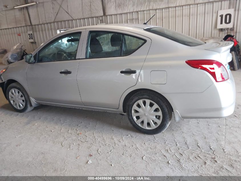 2019 Nissan Versa 1.6 S+ VIN: 3N1CN7APXKL801840 Lot: 40499696