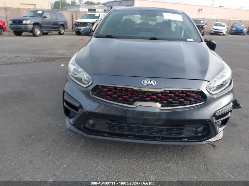 2021 Kia Forte Gt-Line VIN: 3KPF34AD6ME393249 Lot: 40499711