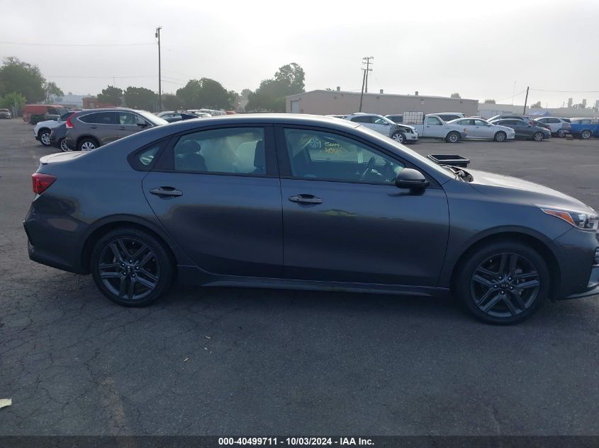 2021 Kia Forte Gt-Line VIN: 3KPF34AD6ME393249 Lot: 40499711