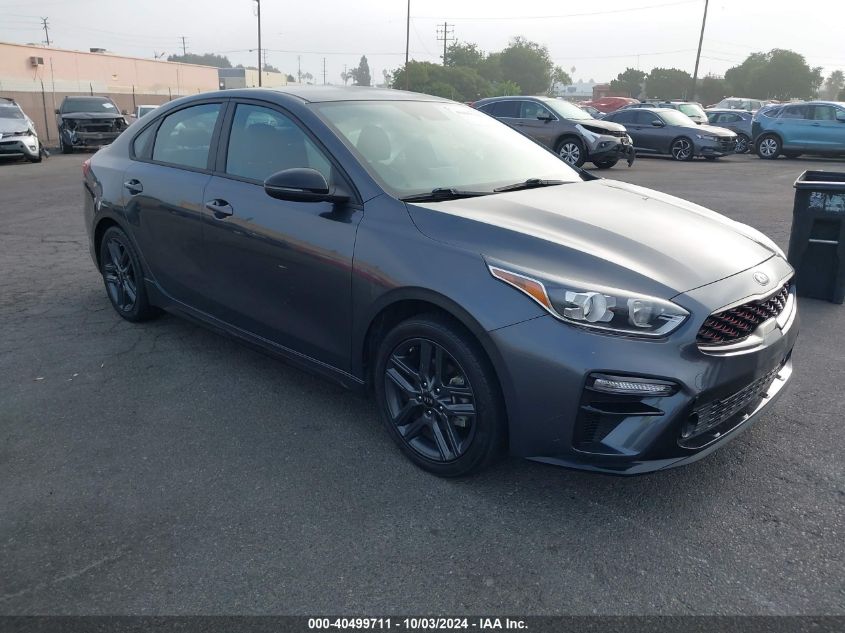 2021 Kia Forte Gt-Line VIN: 3KPF34AD6ME393249 Lot: 40499711