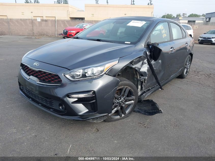 2021 Kia Forte Gt-Line VIN: 3KPF34AD6ME393249 Lot: 40499711