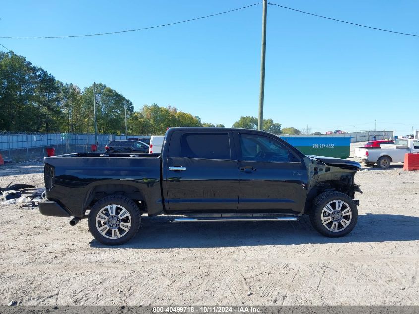 2018 Toyota Tundra Platinum 5.7L V8 VIN: 5TFAW5F13JX774770 Lot: 40499718