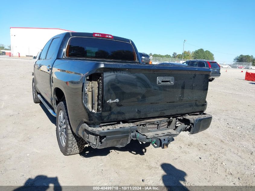 2018 Toyota Tundra Platinum 5.7L V8 VIN: 5TFAW5F13JX774770 Lot: 40499718