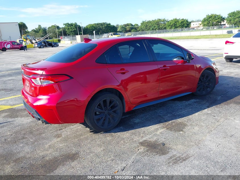 VIN 5YFS4MCE2MP096737 2021 TOYOTA COROLLA SE/NIGHT SHADE