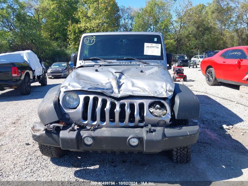 2014 Jeep Wrangler Unlimited Sport VIN: 1C4BJWDGXEL101343 Lot: 40499756