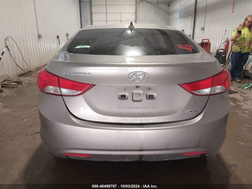 2013 Hyundai Elantra Limited VIN: 5NPDH4AE8DH191283 Lot: 40499787