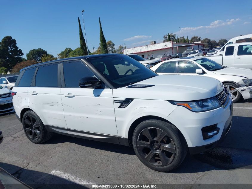 2015 Land Rover Range Rover Sport 3.0L V6 Supercharged Hse VIN: SALWR2VF8FA519575 Lot: 40499839