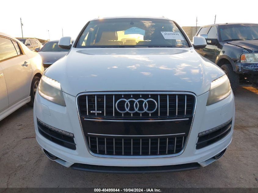 2013 Audi Q7 3.0T Premium VIN: WA1LGAFE7DD004797 Lot: 40499844