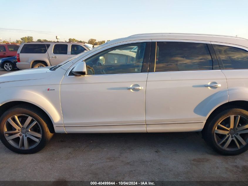 2013 Audi Q7 3.0T Premium VIN: WA1LGAFE7DD004797 Lot: 40499844