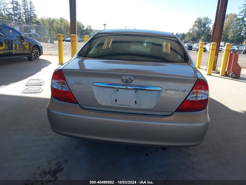 JTDBE32K030178196 2003 Toyota Camry Le