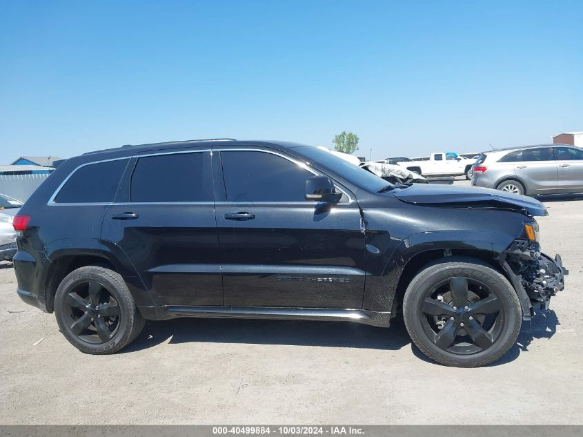 2016 Jeep Grand Cherokee High Altitude VIN: 1C4RJFCG3GC396658 Lot: 40499884