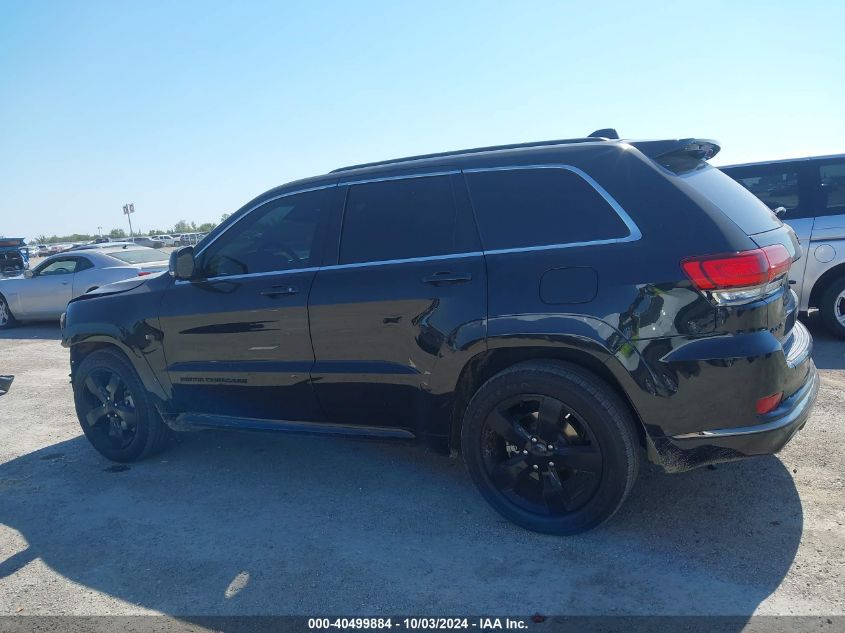 2016 Jeep Grand Cherokee High Altitude VIN: 1C4RJFCG3GC396658 Lot: 40499884