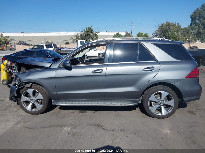 2017 Mercedes-Benz Gle 350 VIN: 4JGDA5JB0HA967656 Lot: 40499889