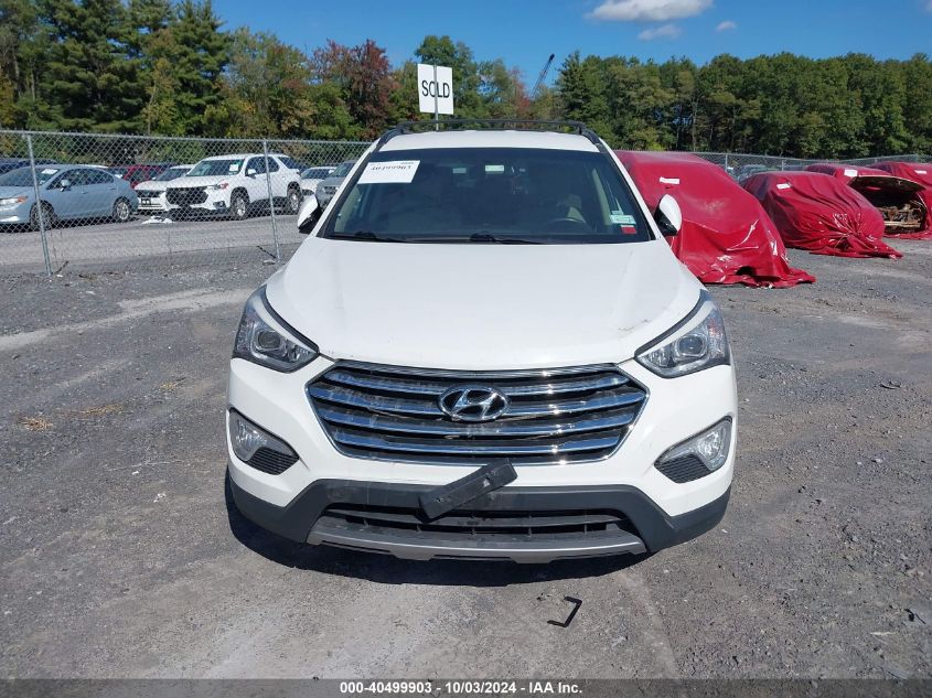 KM8SMDHFXFU127350 2015 Hyundai Santa Fe Gls